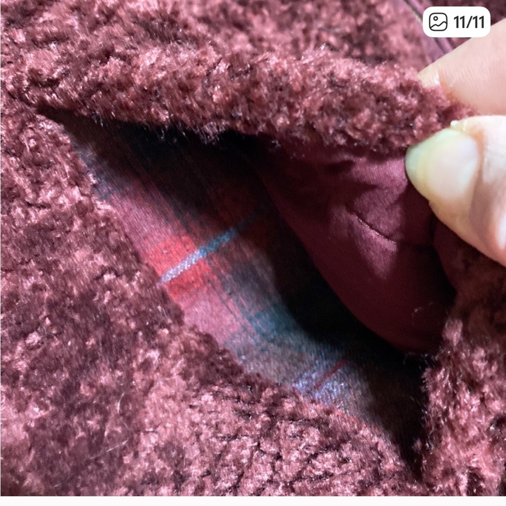 Pendleton Maroon Full Zip Jacket - image 7